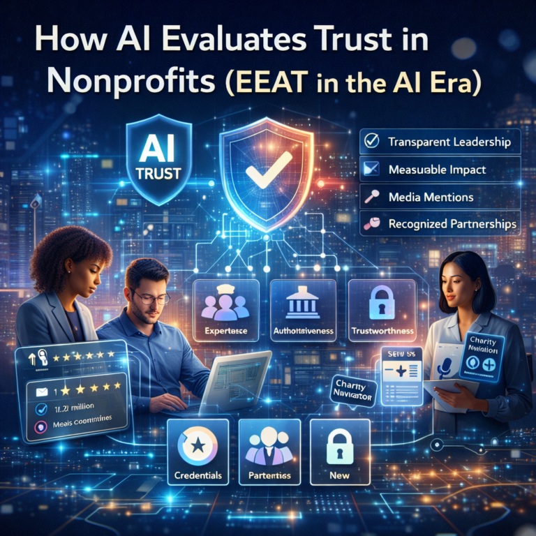 How AI Evaluates Trust in Nonprofits